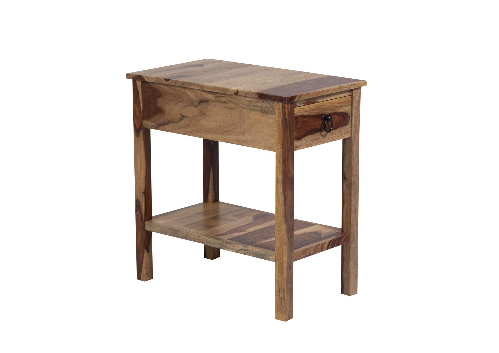 Sheesham Accents Recliner Table,Porter Designs