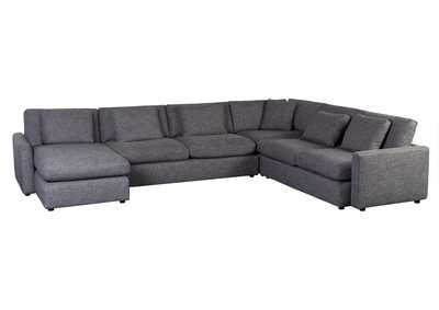 Image for Cullen U7007 4Pc Sectional (Rev Love, A/L Love, Chaise, Crnr)