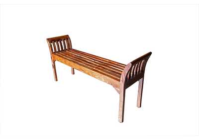 Image for Sheesham Accents Bench Harvest