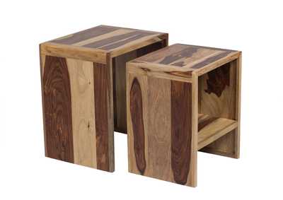 Image for Sheesham Accents Nesting Tables