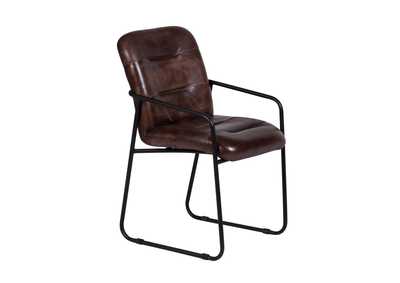 Image for Alger Cognac Leather Chair