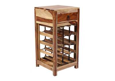 Image for Sheesham Accents Wine Rack