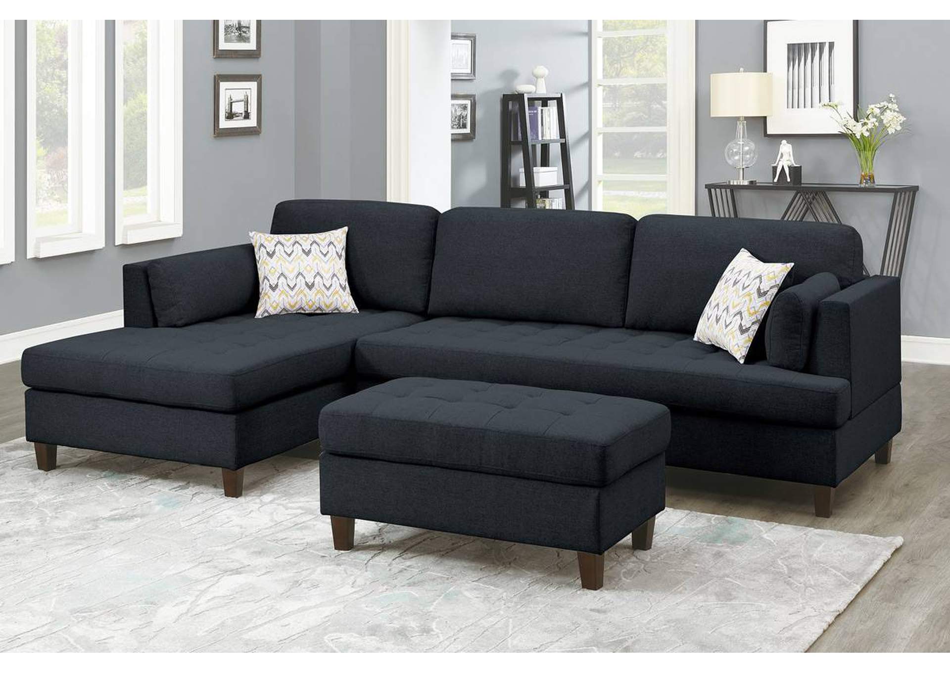 2-Pcs Sectional Sofa,Poundex