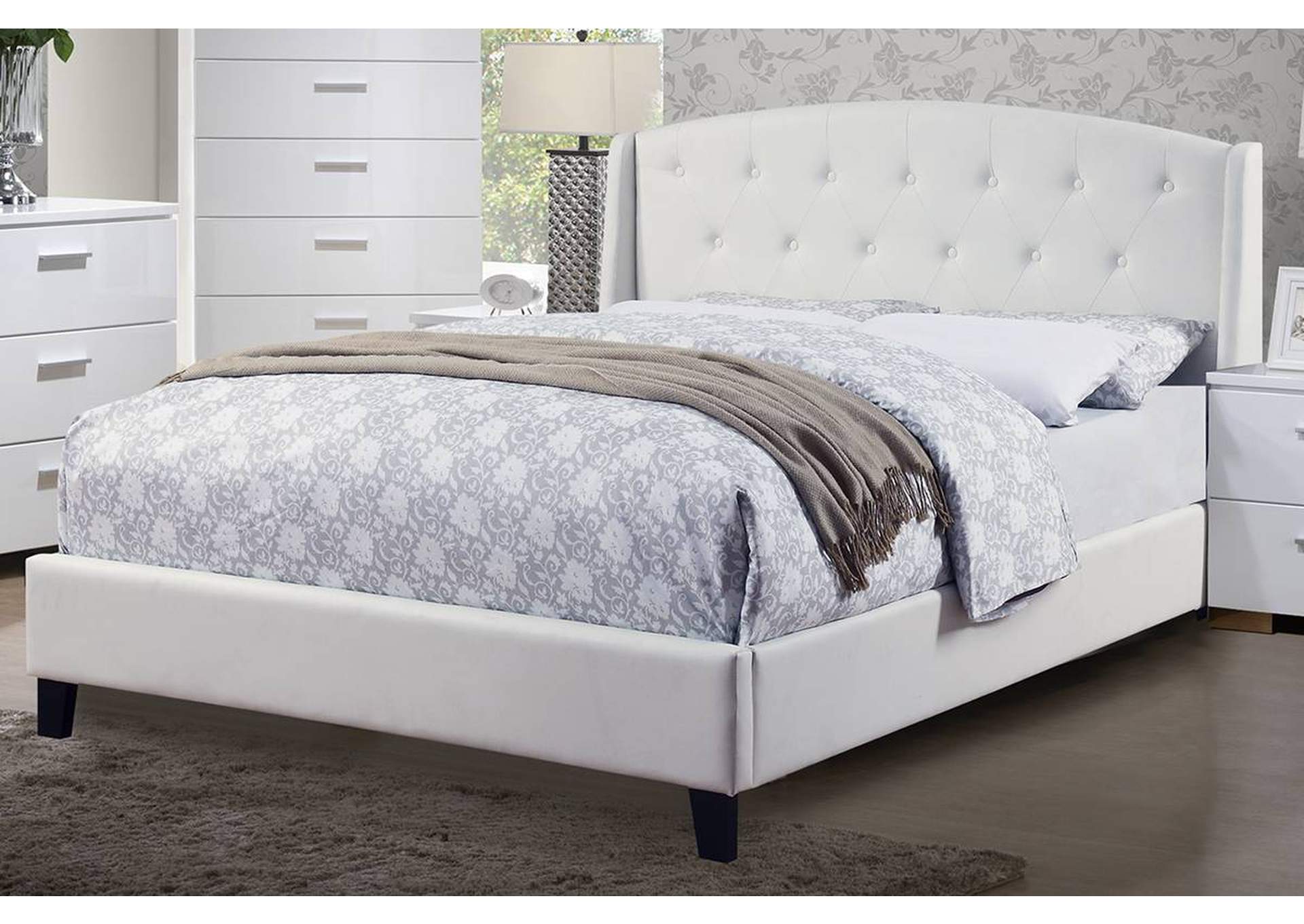 Queen Bed,Poundex