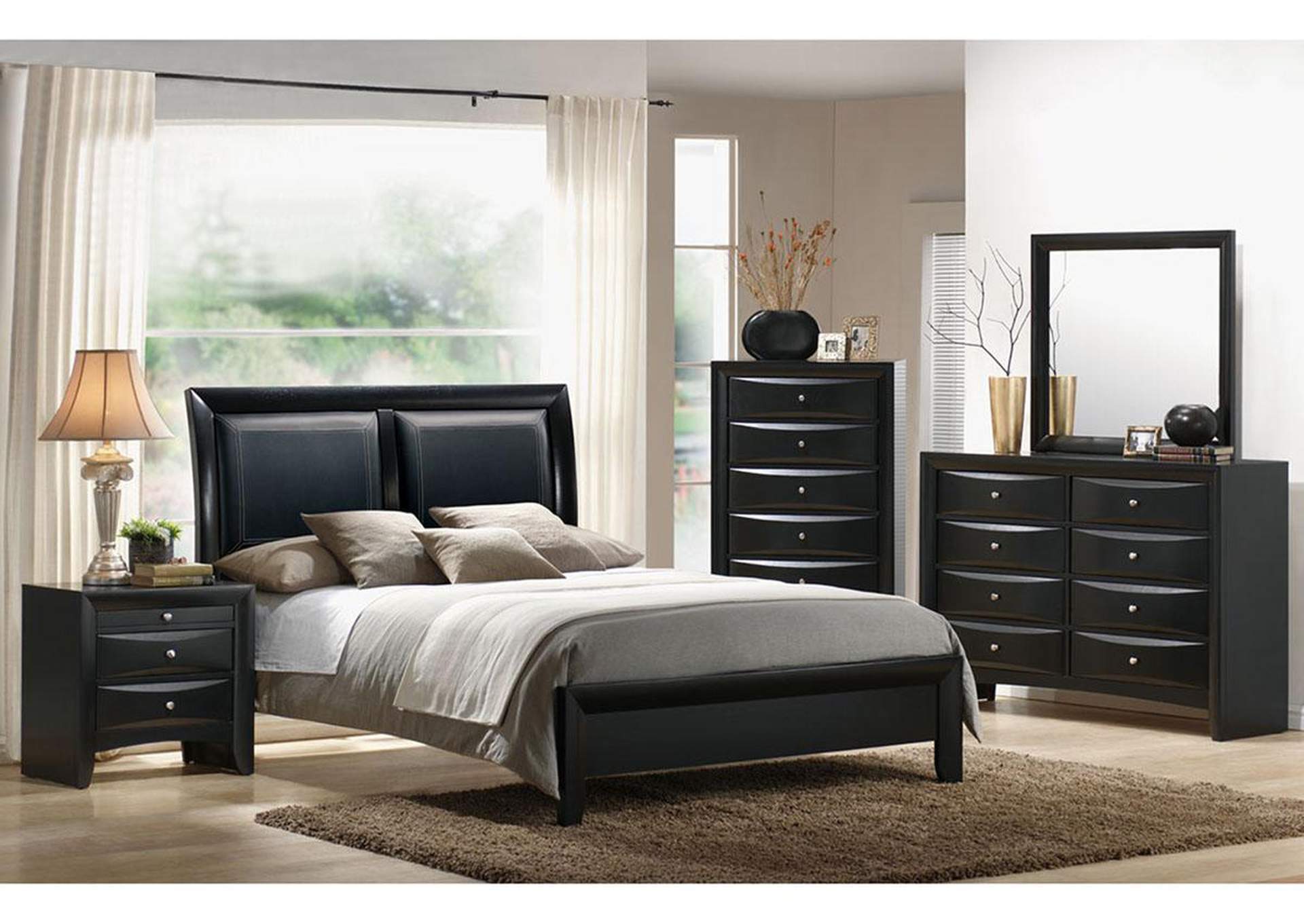 Cal King Bed,Poundex