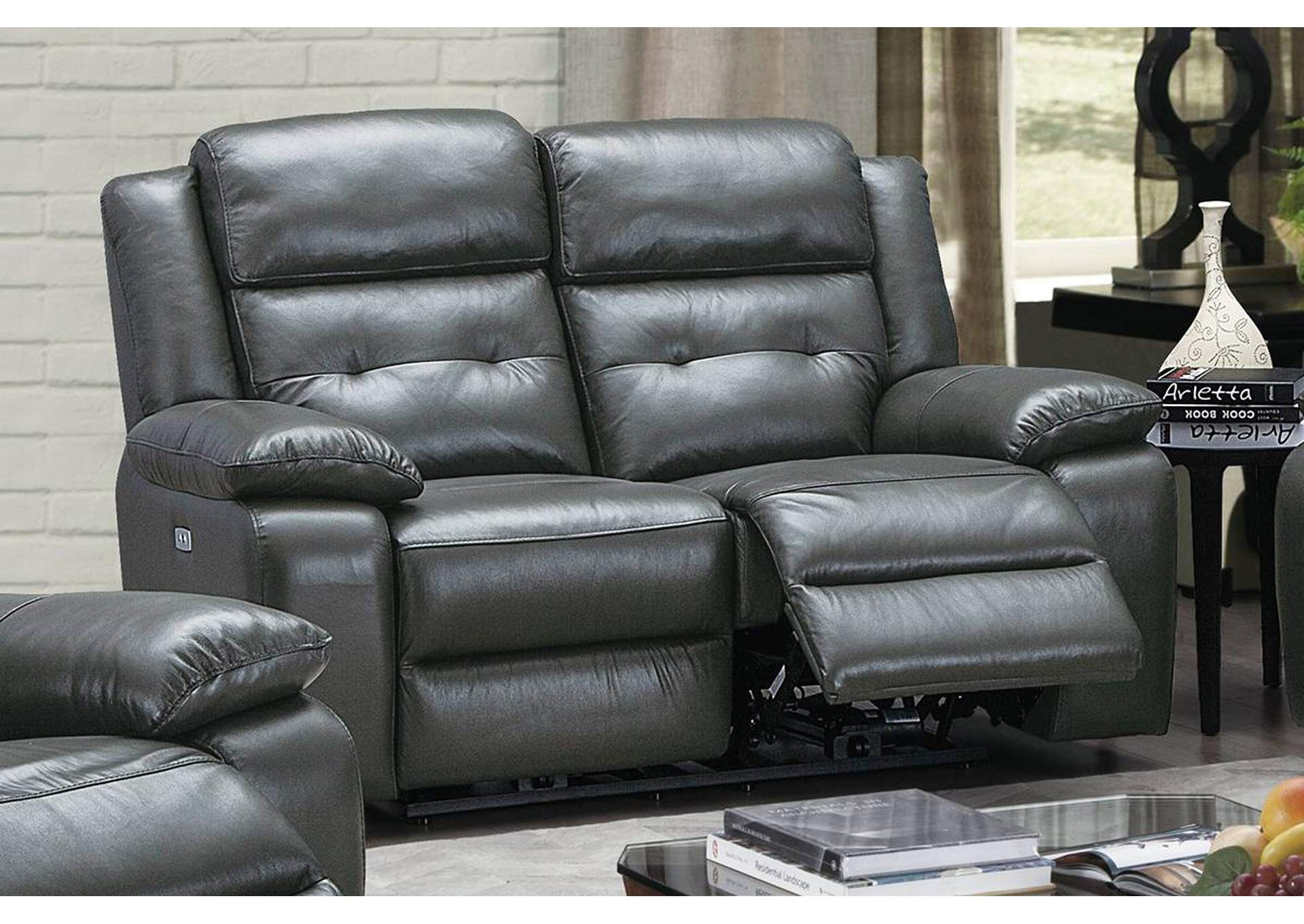 Power Motion Loveseat,Poundex