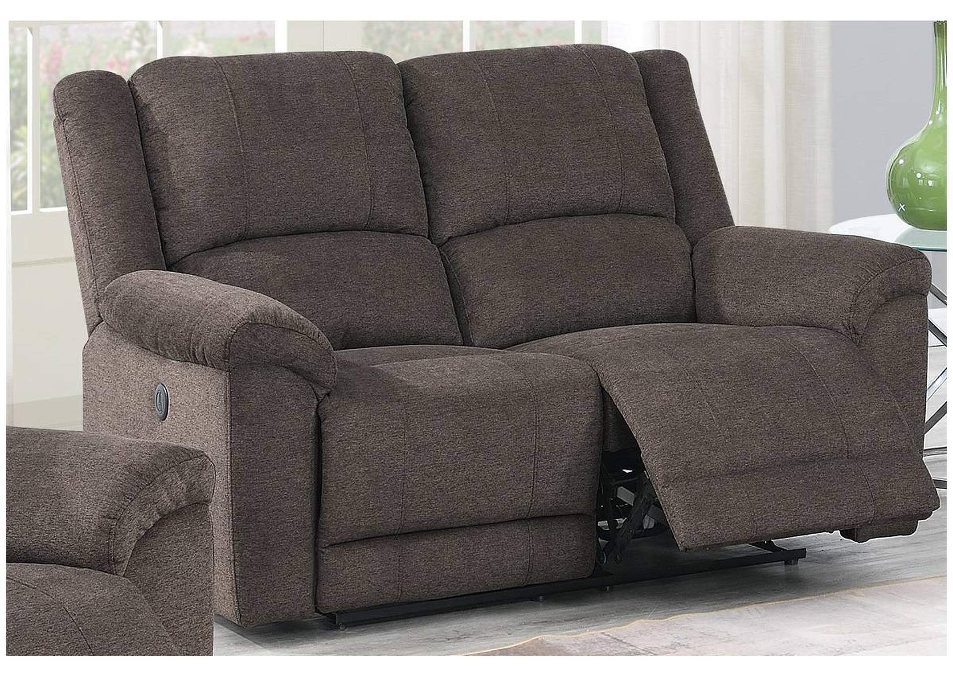 Power Motion Loveseat,Poundex