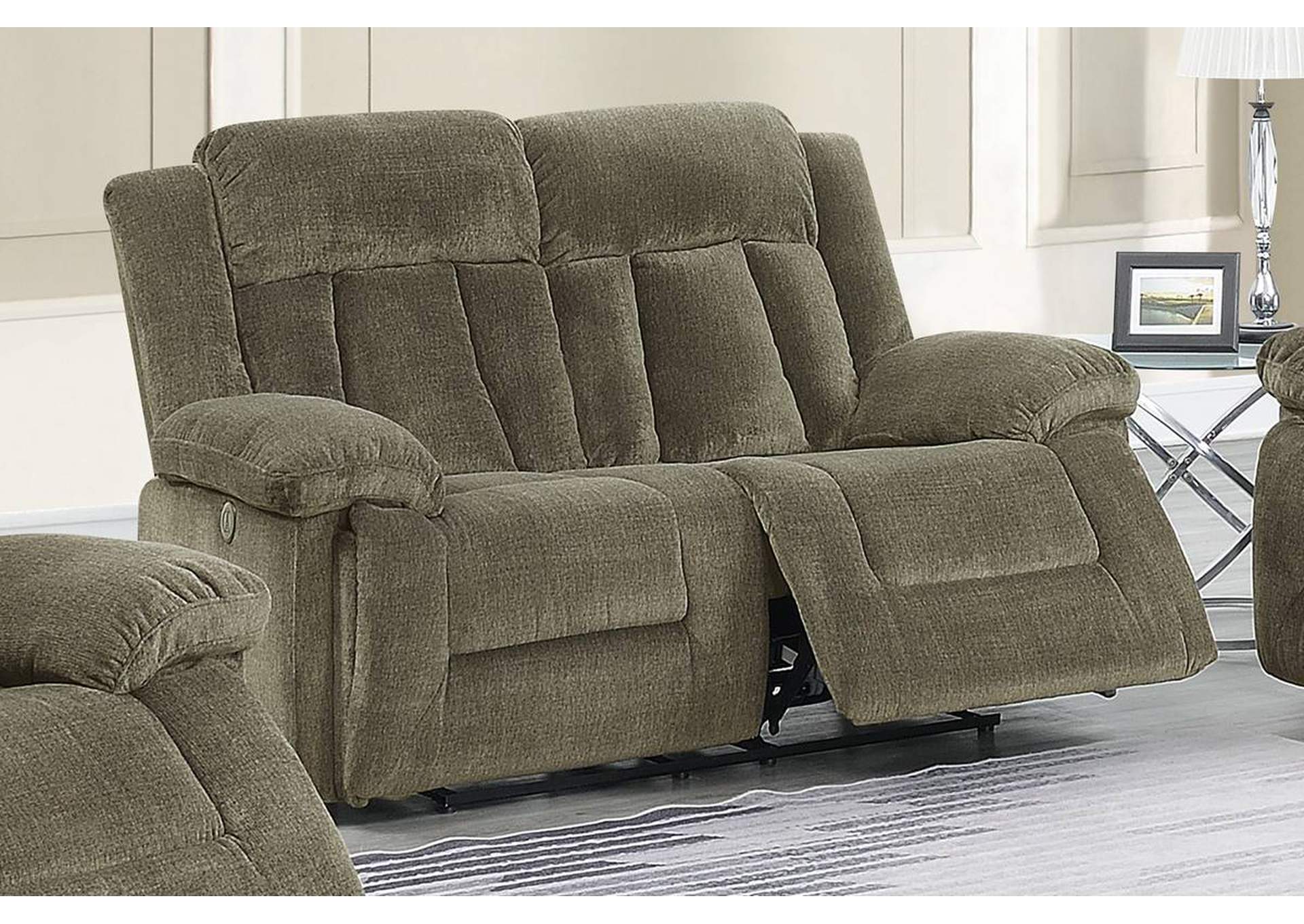 Power Motion Loveseat,Poundex