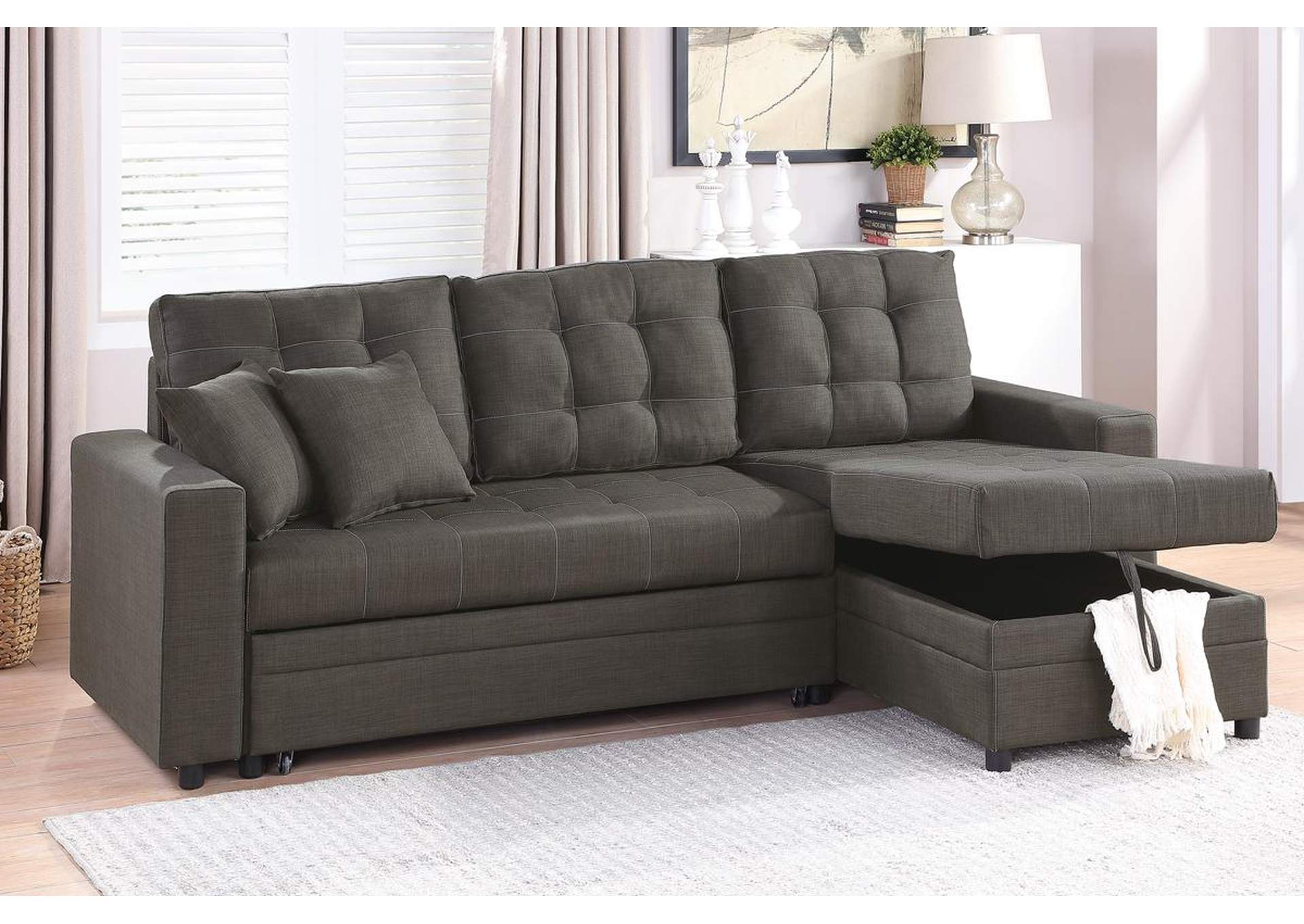 2-PCS Sectional Set,Poundex