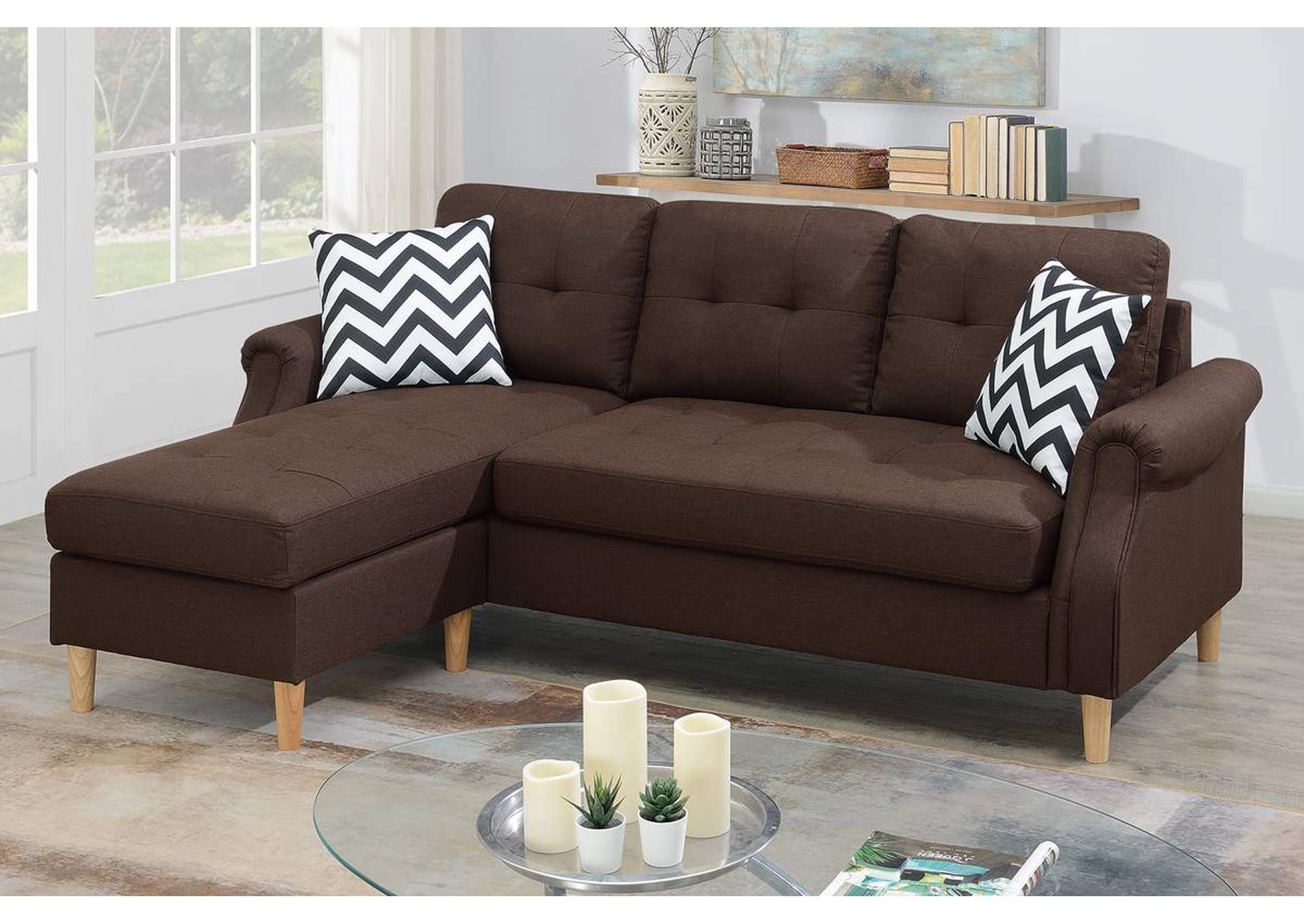 Sectional Sofa,Poundex