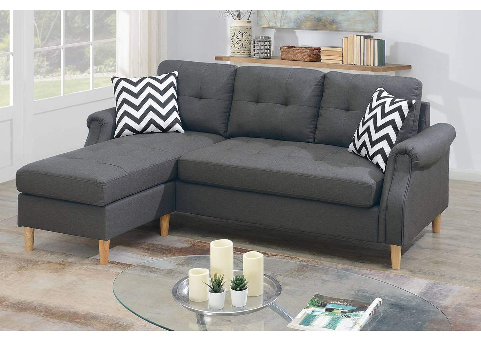 Sectional Sofa,Poundex