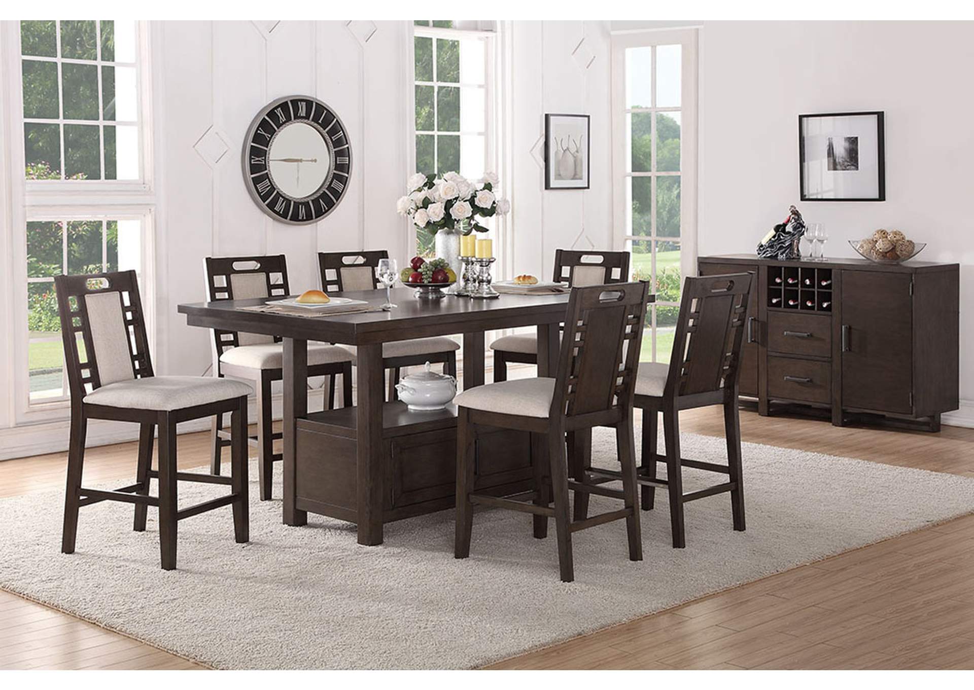 Counter Height Table,Poundex