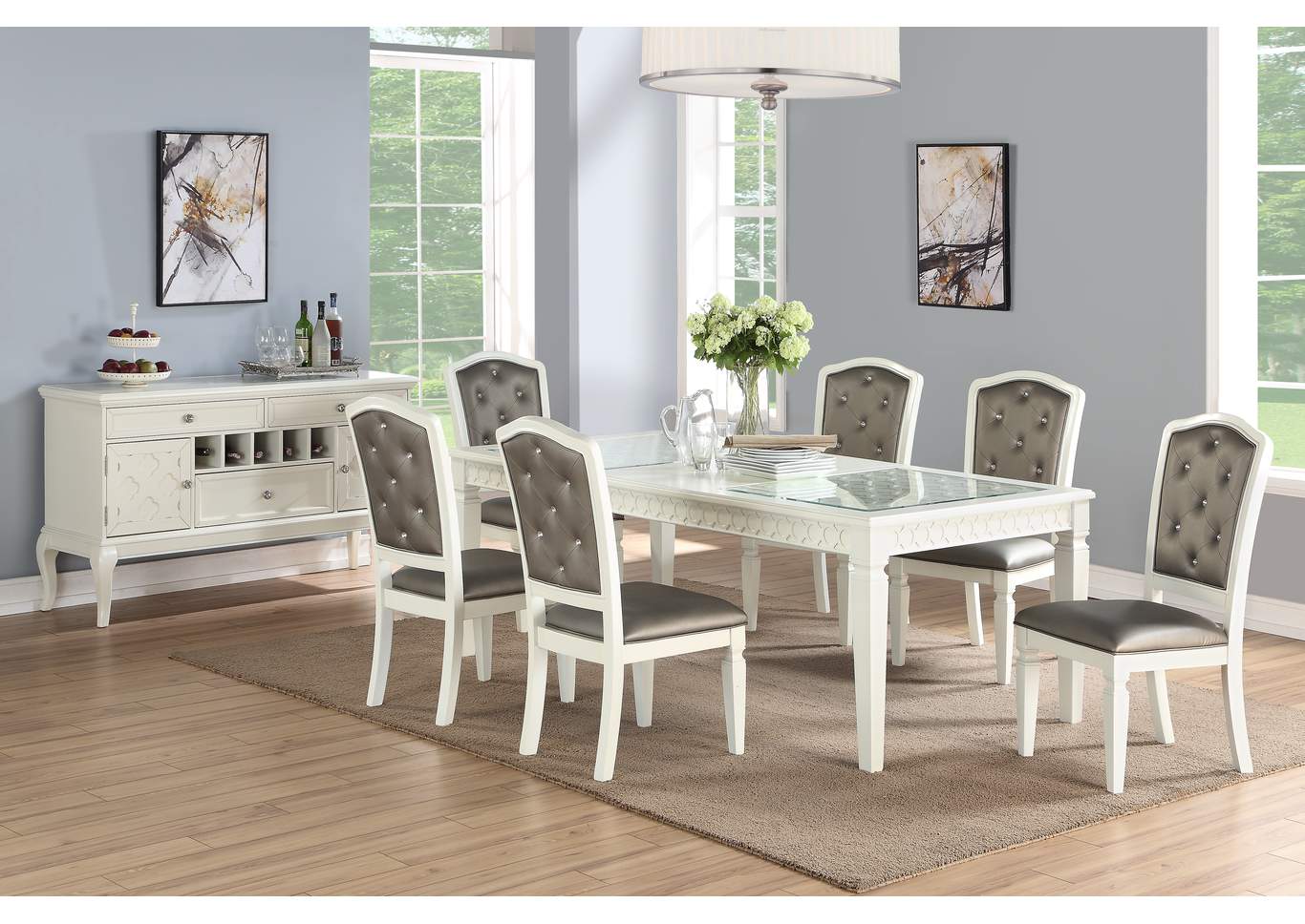 Dining Chair [Set of 2],Poundex