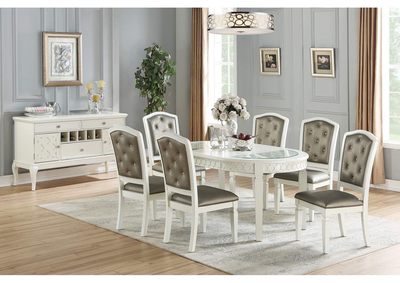 Dining Table,Poundex
