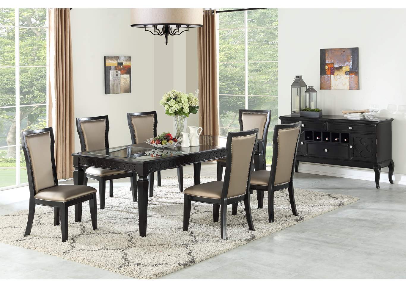 Dining Table,Poundex