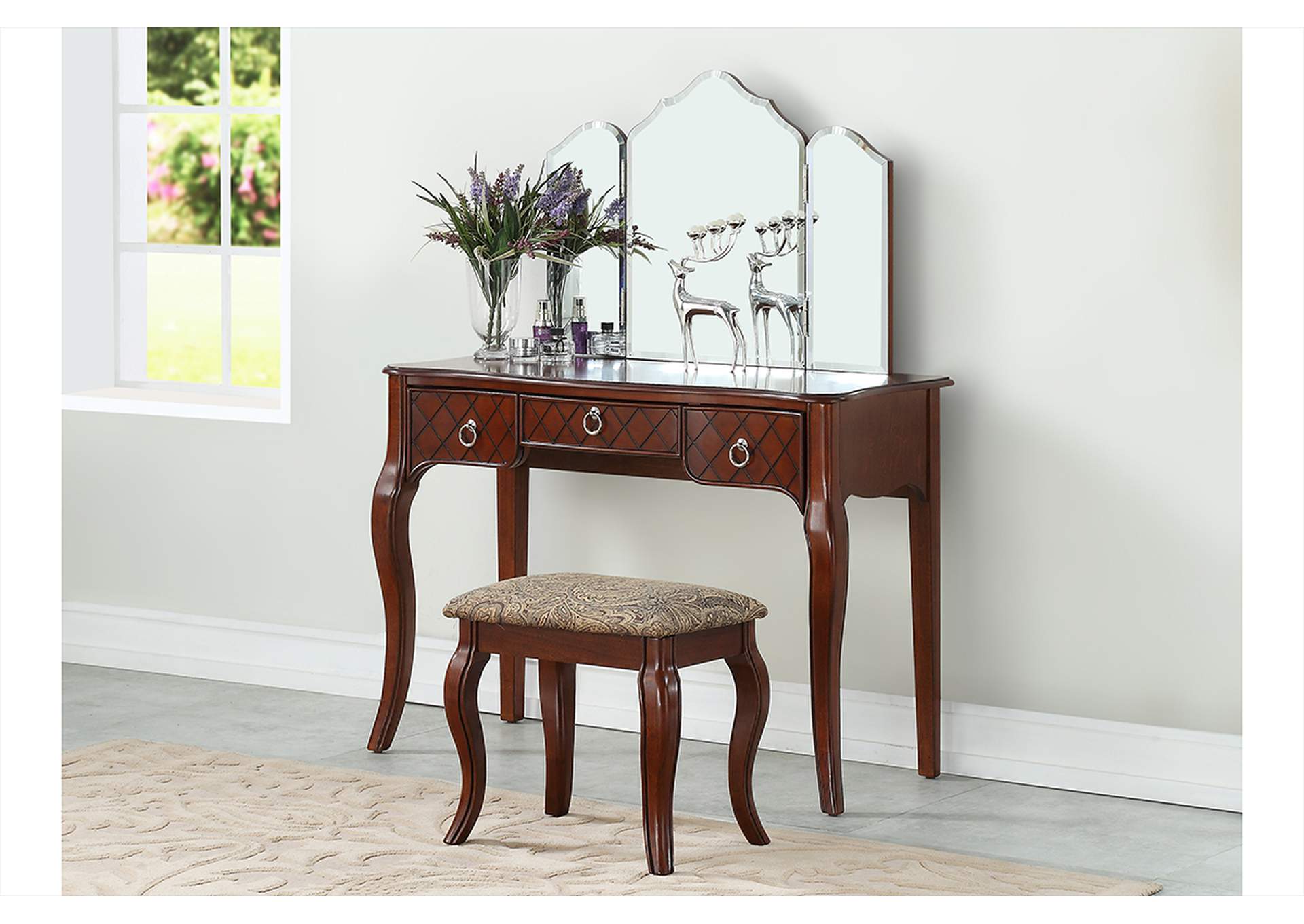 Bedroom Vanity,Poundex