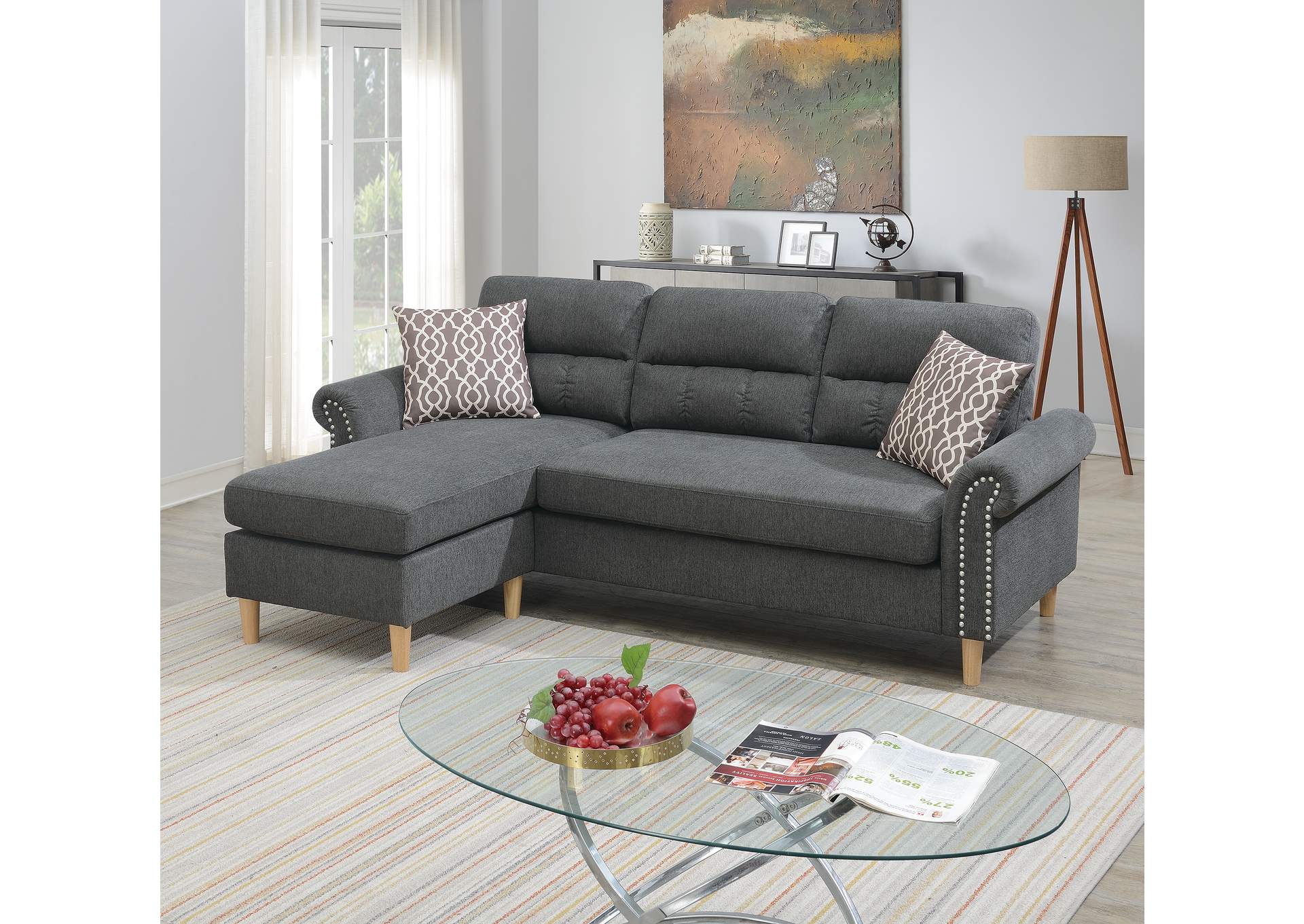 Sectional Sofa,Poundex