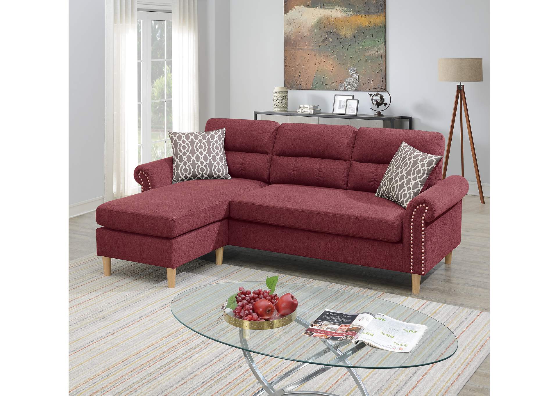 Sectional Sofa,Poundex