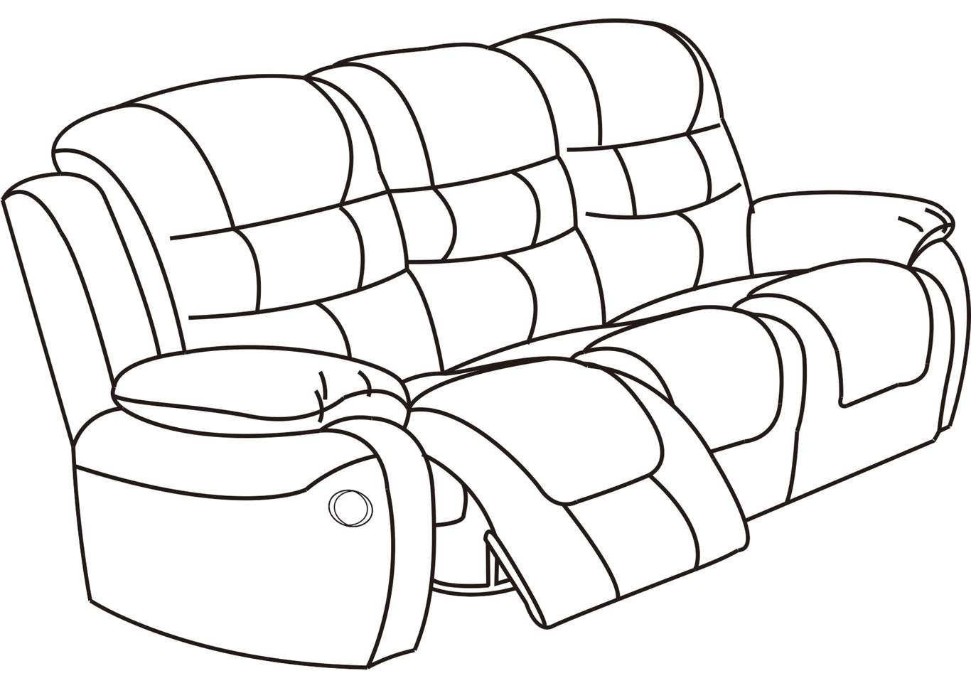 Motion Sofa,Poundex