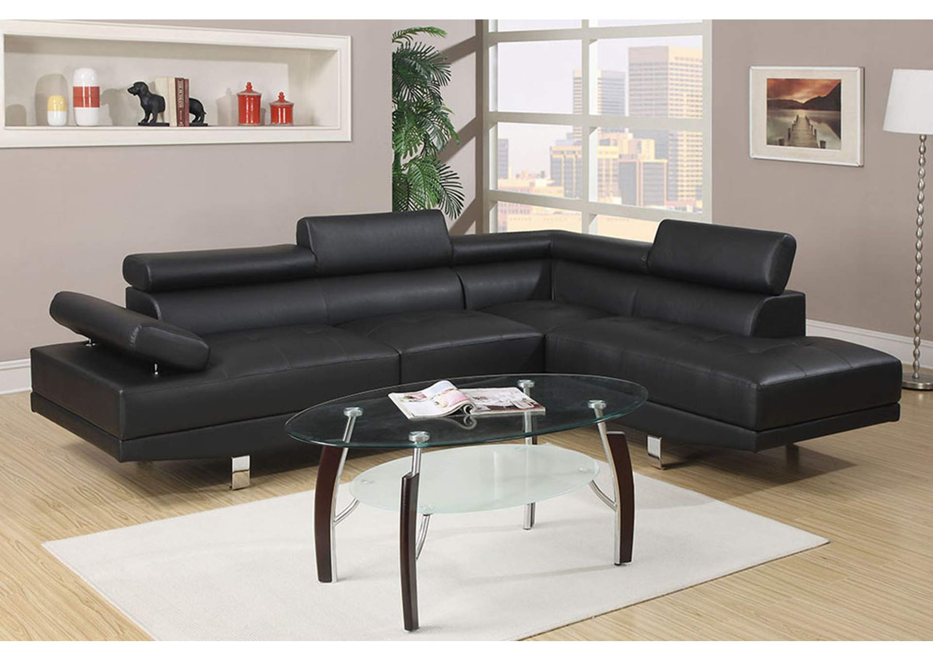 Sectional Sofa Set,Poundex