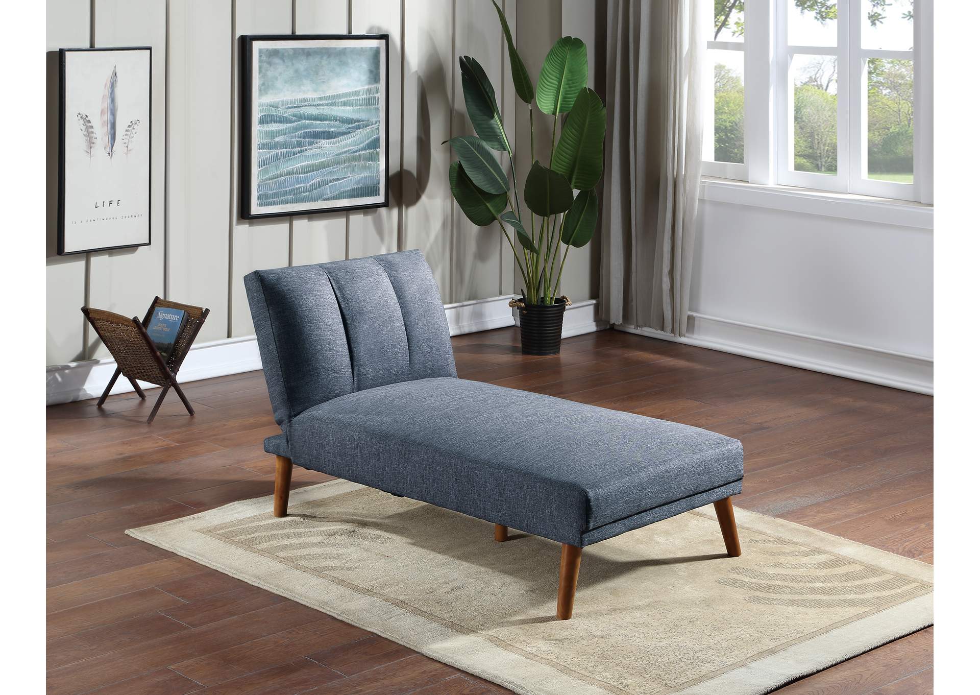 Adjustable Chaise,Poundex