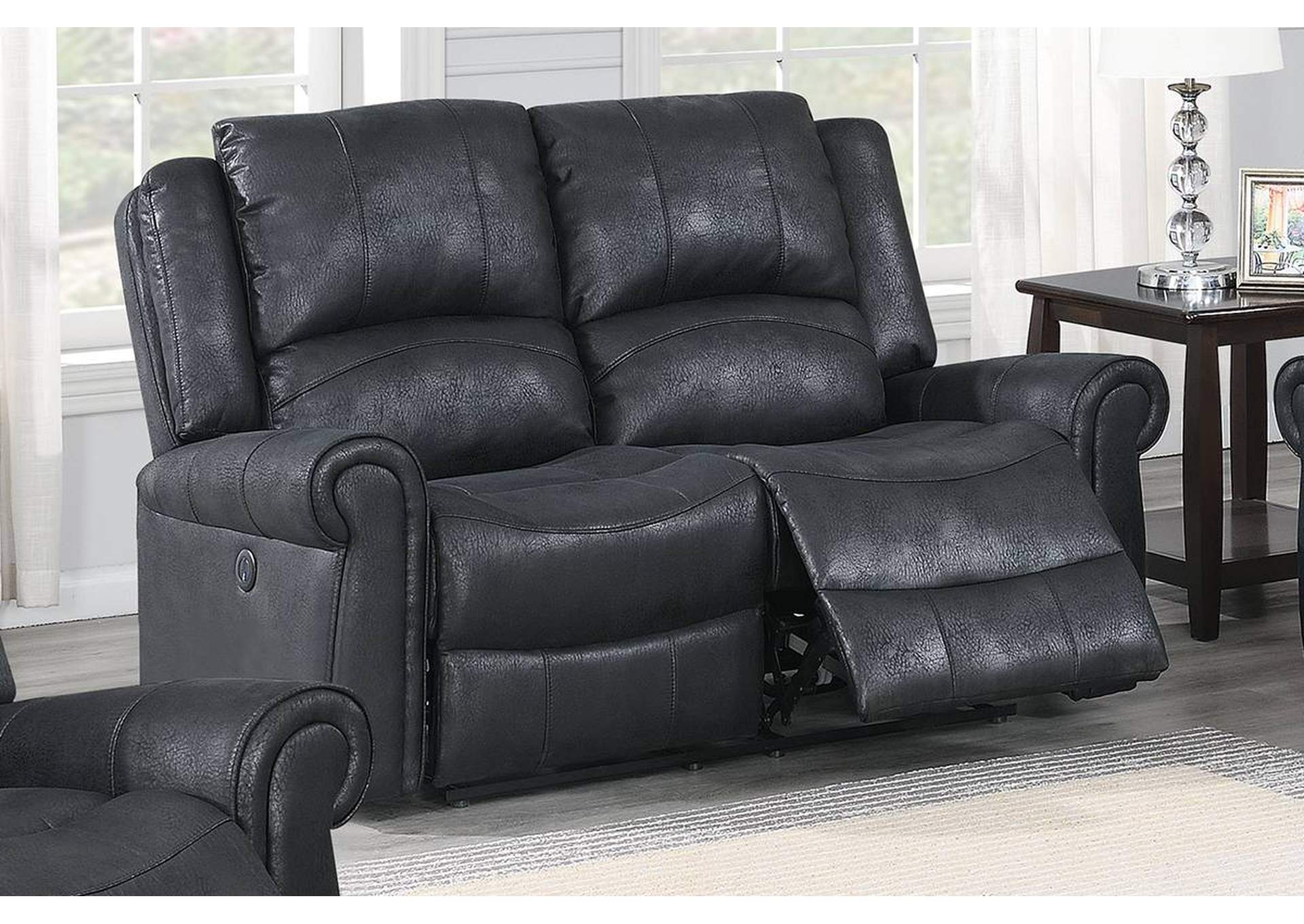 Power Motion Loveseat,Poundex