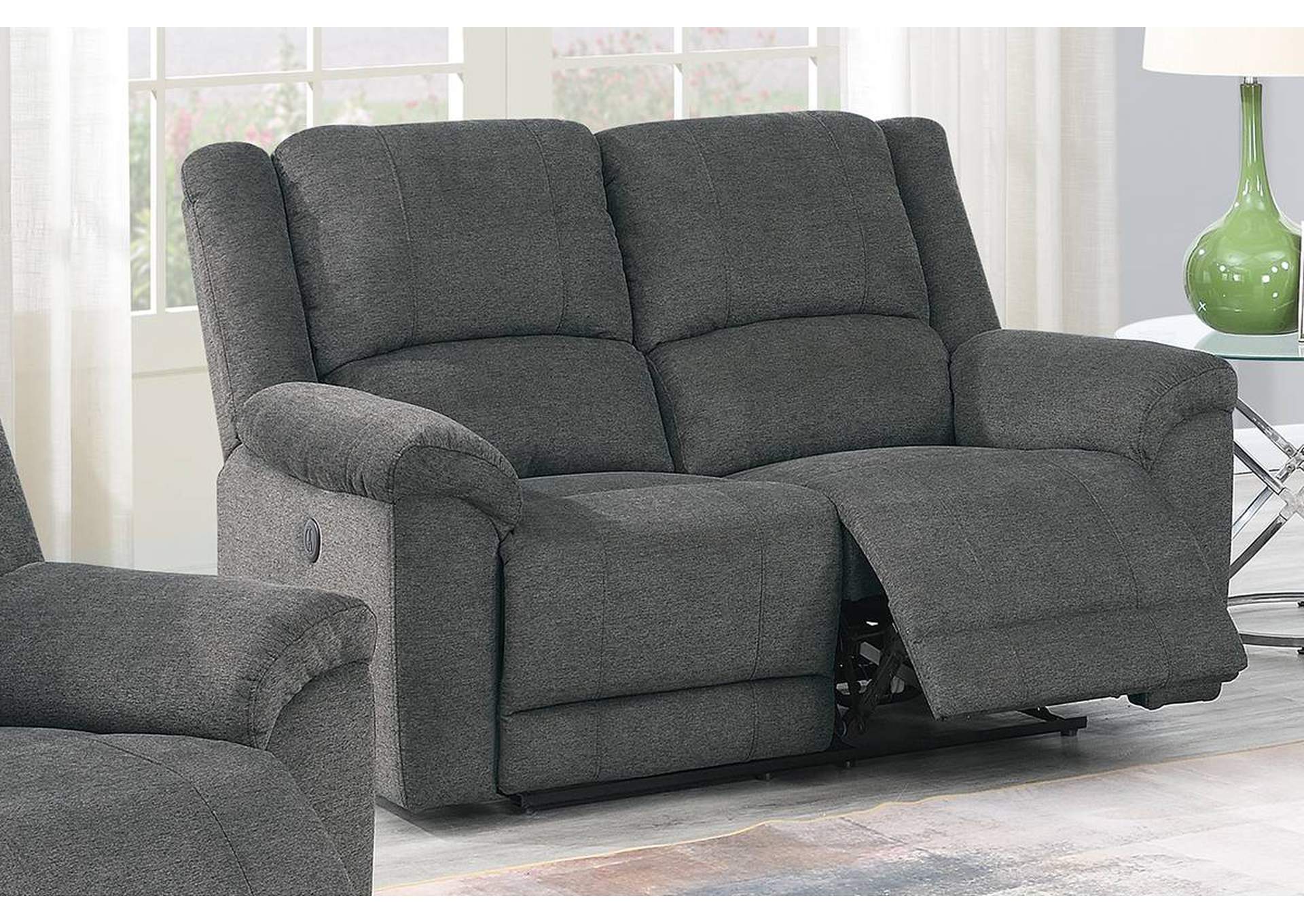 Power Motion Loveseat,Poundex