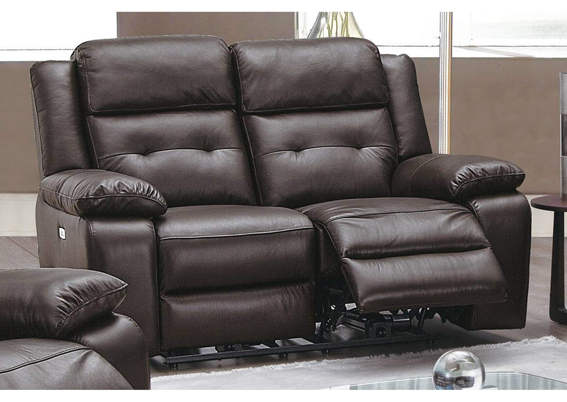 Power Motion Loveseat,Poundex