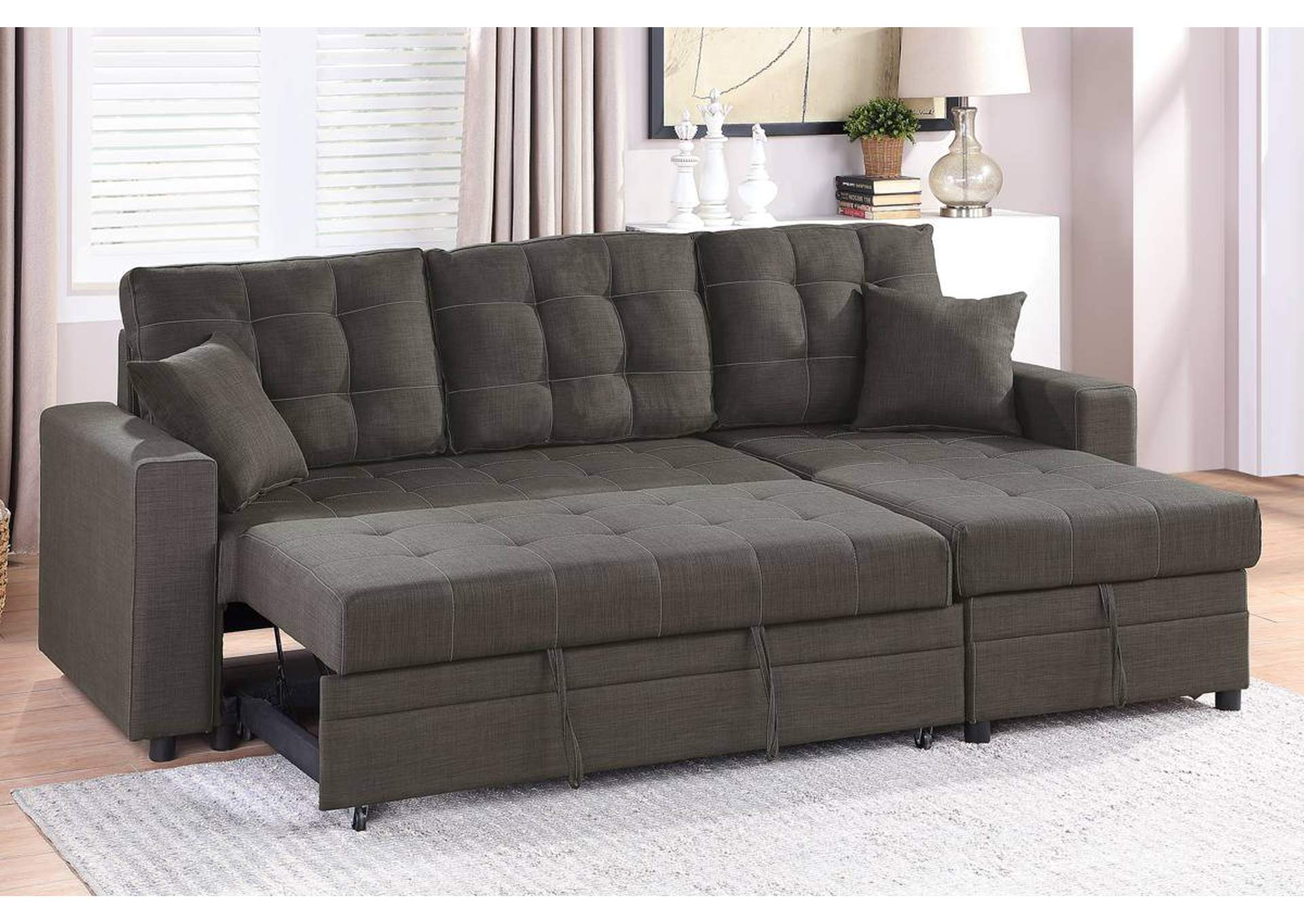 2-PCS Sectional Set,Poundex