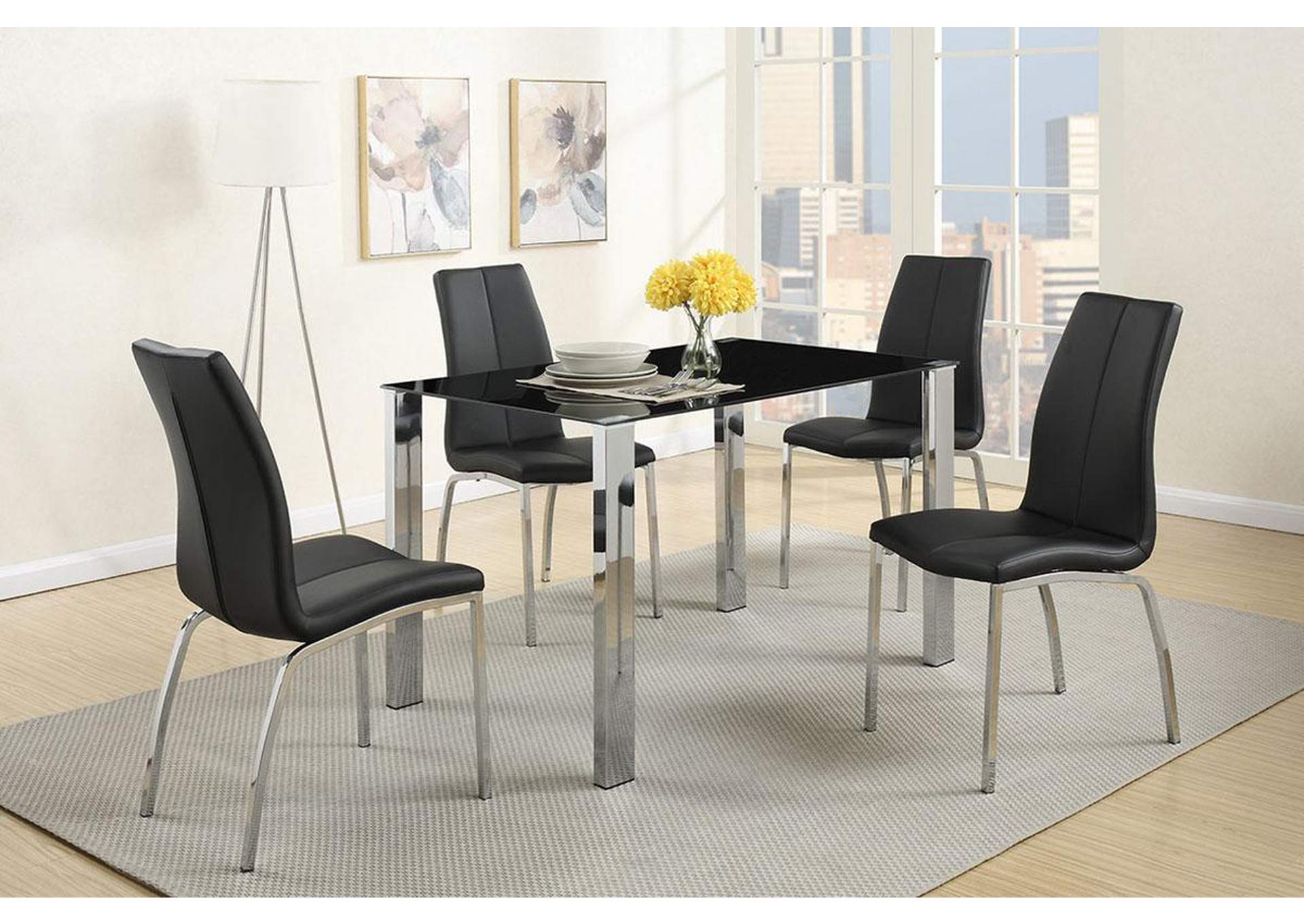 Dining Chair [Set of 4],Poundex