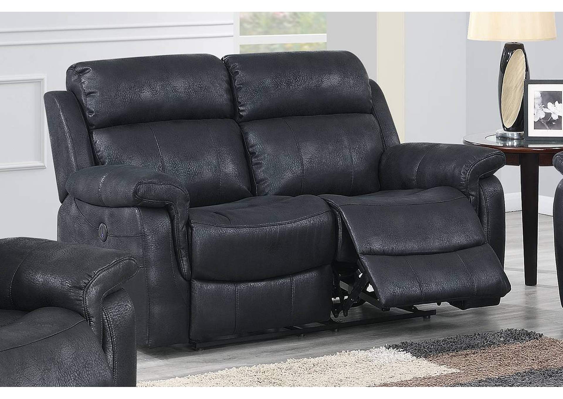 Power Motion Loveseat,Poundex