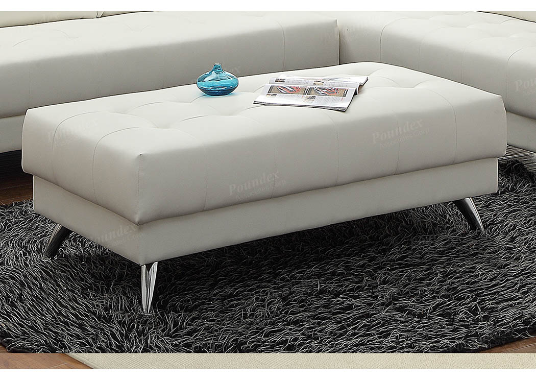 Cocktail Ottoman,Poundex