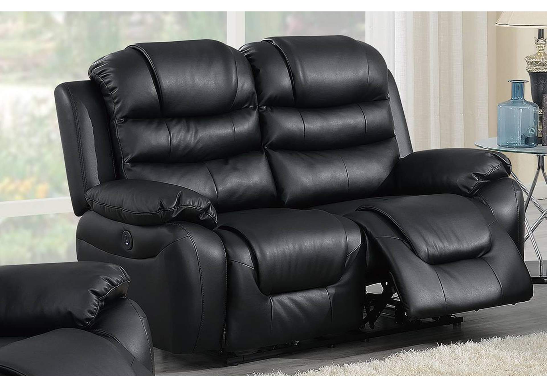 Power Motion Loveseat,Poundex
