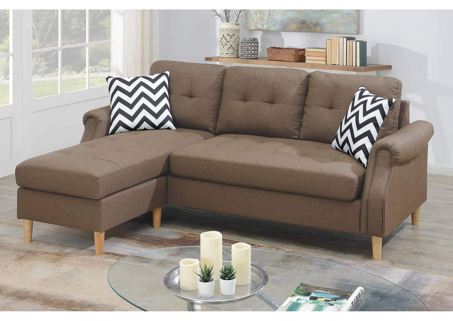 Sectional Sofa,Poundex