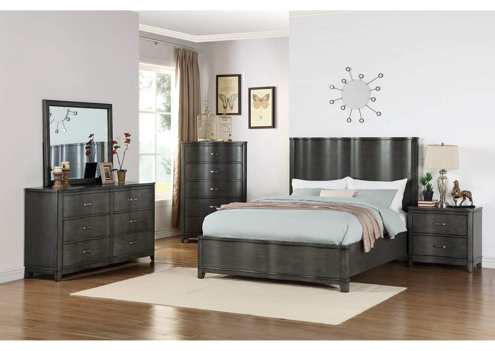 Queen Bed,Poundex