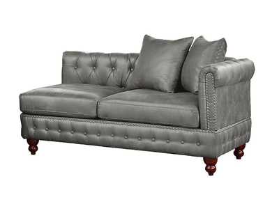 Image for REVERSIBLE L/R ONE-ARM LOVESEAT/ SLATE GREY