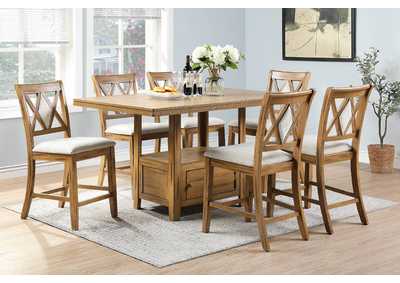 Image for High-Backed Dining Chair [Set of 2]