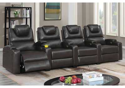 Image for Two Straight Arm Power Recliner