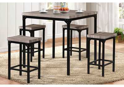 Image for 5 Piece Counter Height Dining Set