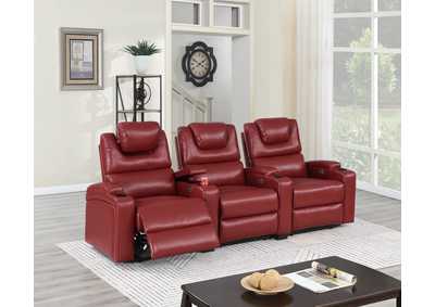 Image for Single Straight Arm Power Recliner
