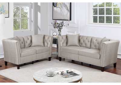 Image for 2-PC SOFA SET W/ 4 ACCENT PILLOWS