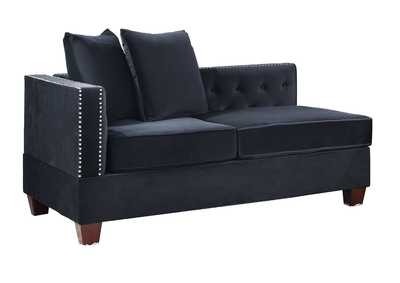 Image for REVERSIBLE L/R ONE-ARM LOVESEAT/BLACK