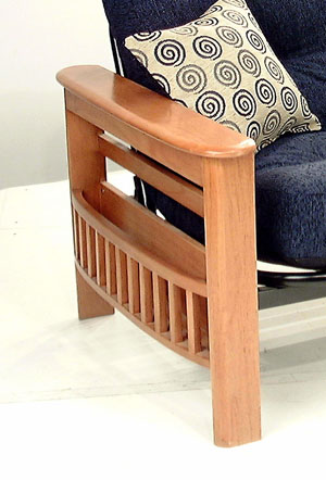 Image for 221 WOODEN MAGAZINE RACK ARM