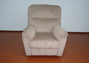 Image for Hinsdale Dark Brown Rocker Recliner