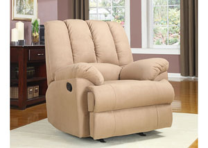Image for Jay Fleecy Dark Brown Rocker Recliner