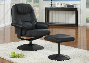 Image for TC 802 Swivel Recliner & Ottoman