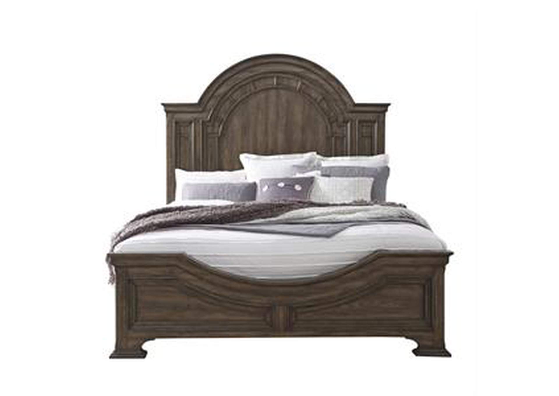 Glendale Estates Brown Panel California King Bed,Pulaski Furniture