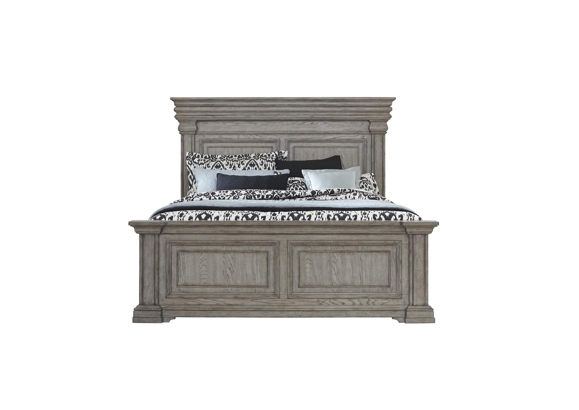 Madison Ridge California King Panel Bed in Heritage Taupe,Pulaski Furniture