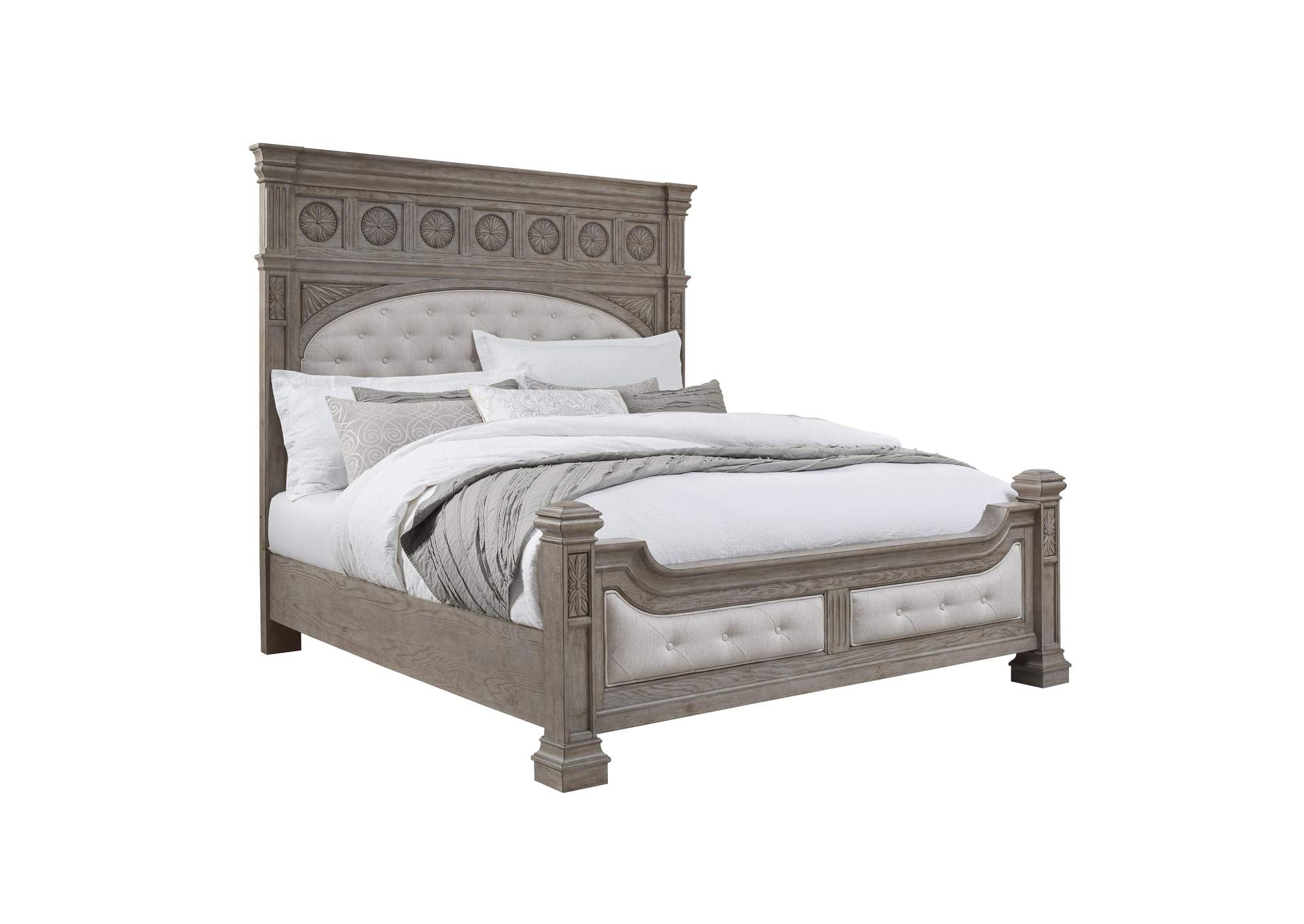 Kingsbury King Panel Bed,Pulaski Furniture