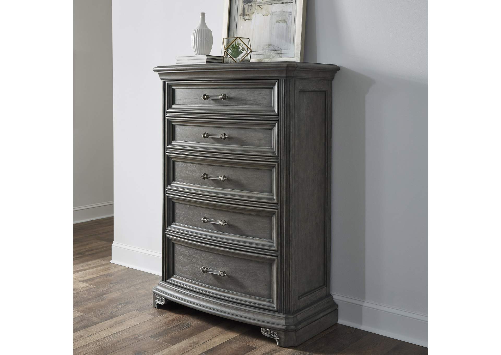 Vivian 5 Drawer Chest,Pulaski Furniture